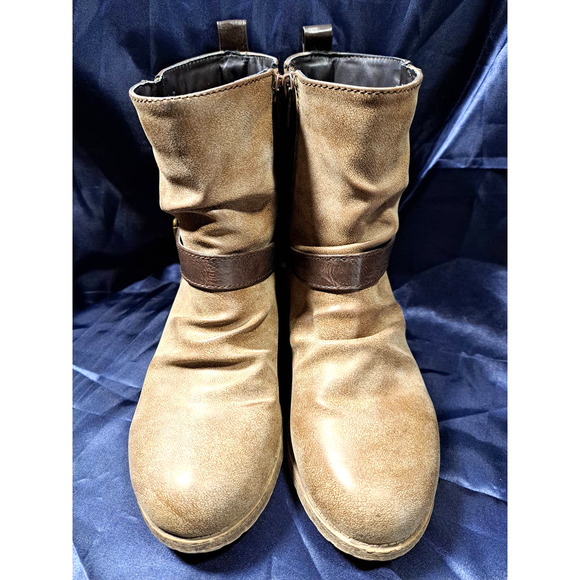 Jelly Pops Rustic Marian Mid-Calf Buckle Boots. Women's Size 6.5 - Picture 9 of 10